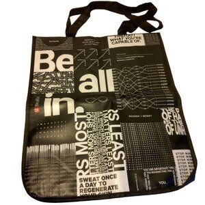 Lululemon Shopping Tote Bag Be All In Fitness Fashion Reusable